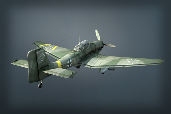 Ju 87G2 Stuka 3D Models